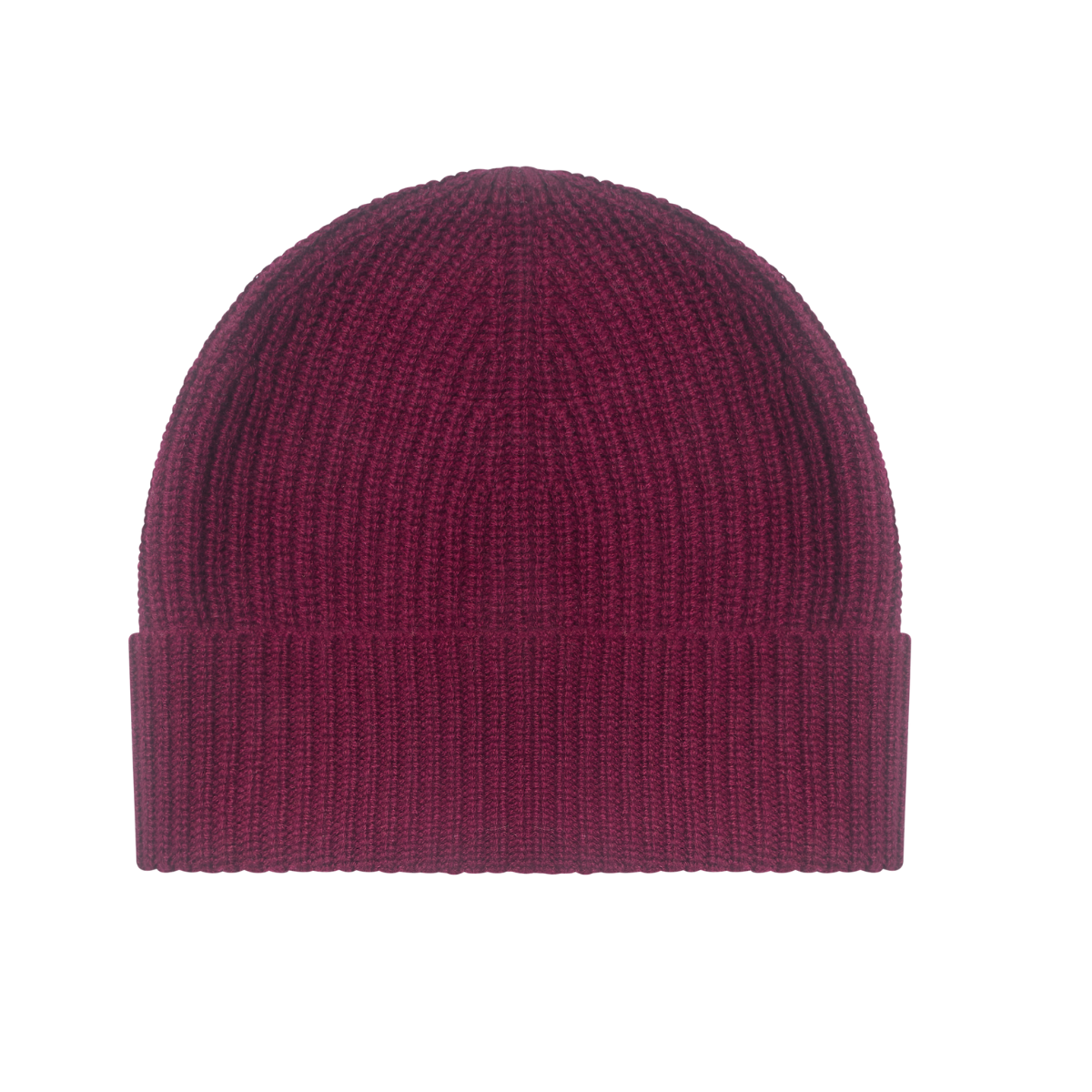 Ribbed Cashmere Blend Beanie