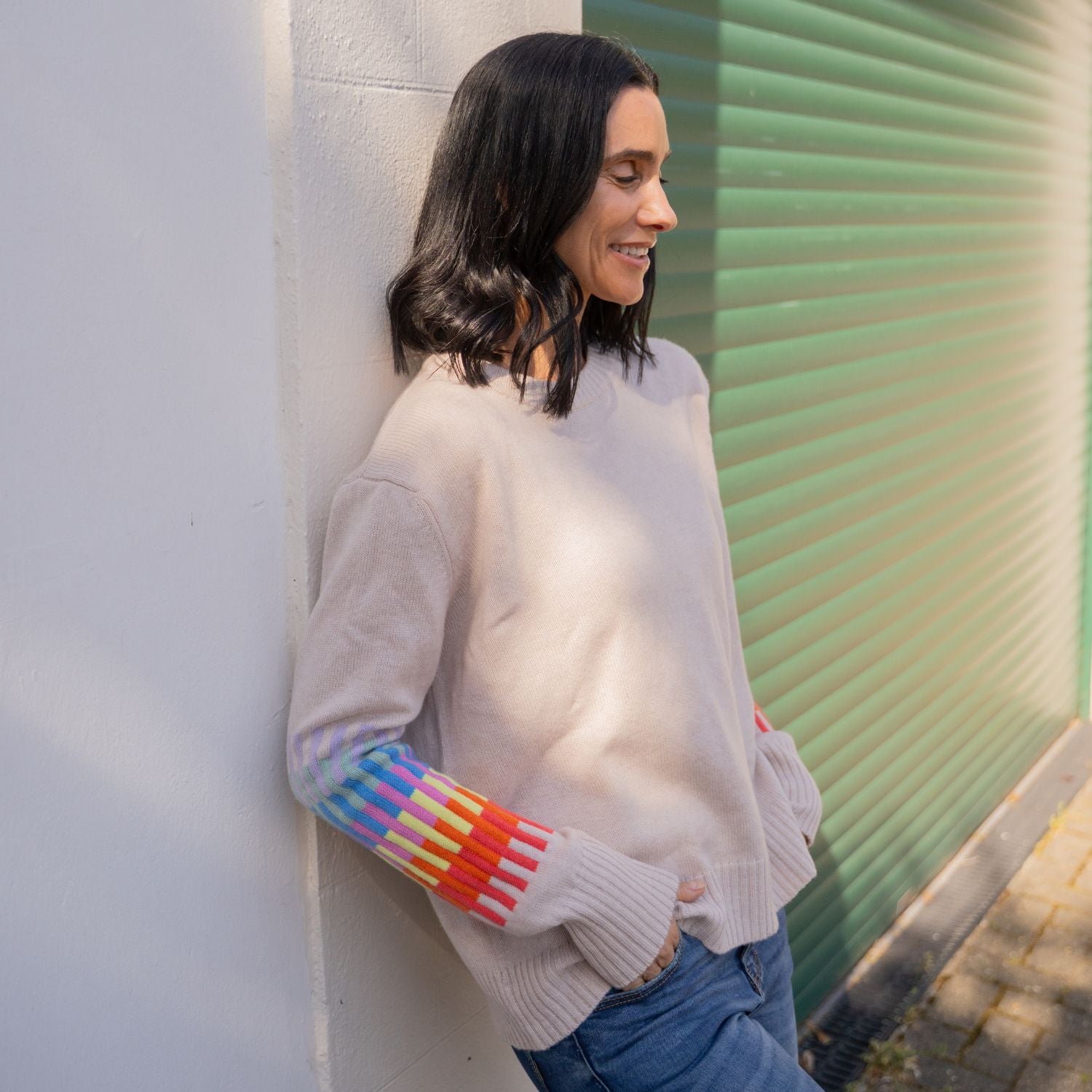 Rainbow Dash Cashmere Blend Sweater