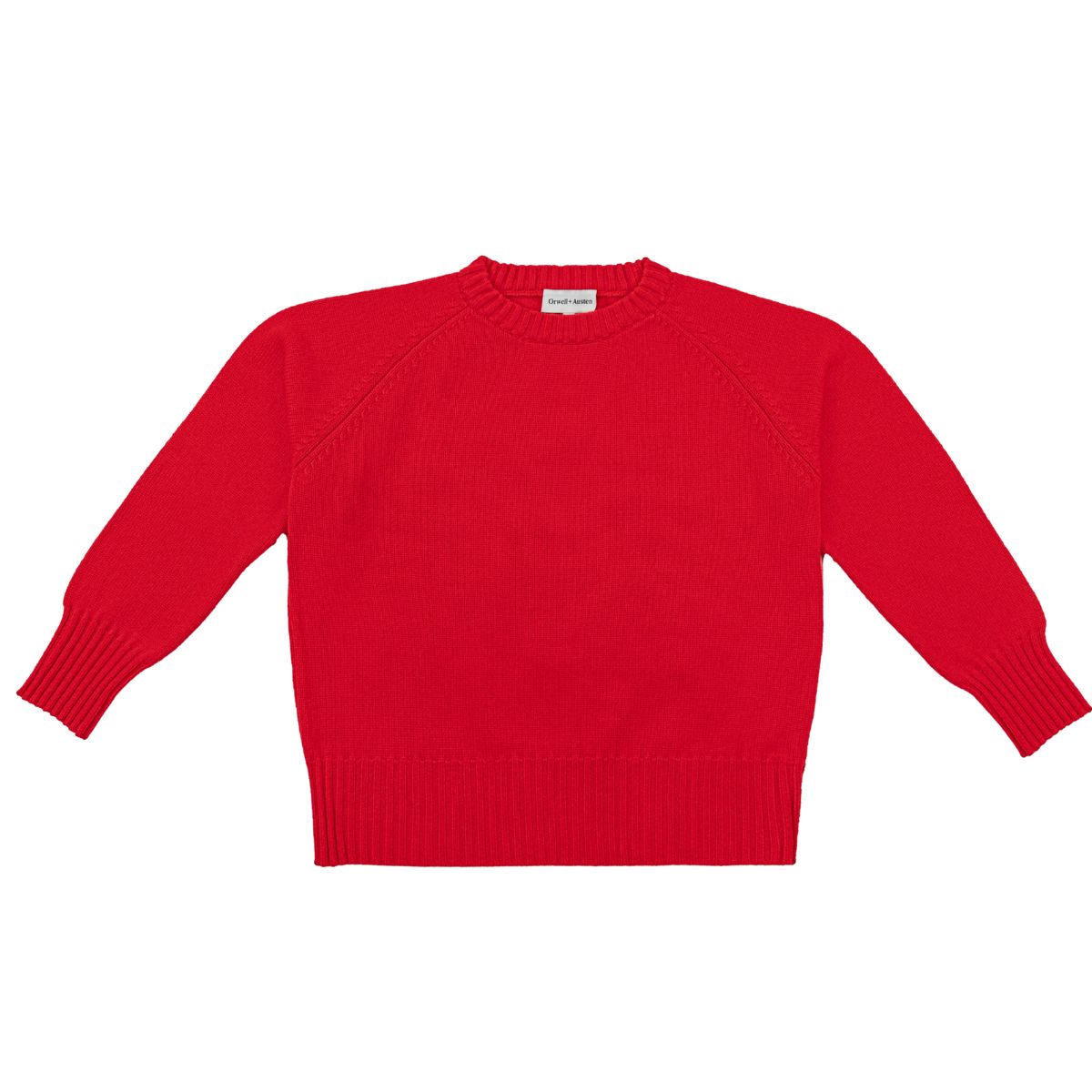 Chunky Cashmere Blend Crewneck