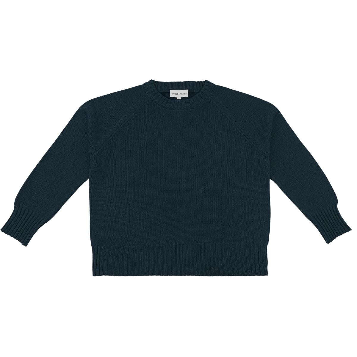 Chunky Cashmere Blend Crewneck