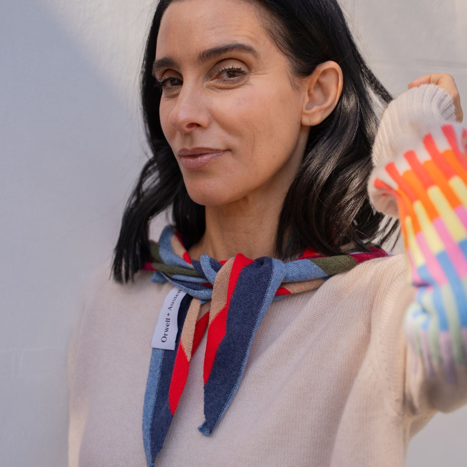 Rainbow Dash Cashmere Blend Sweater