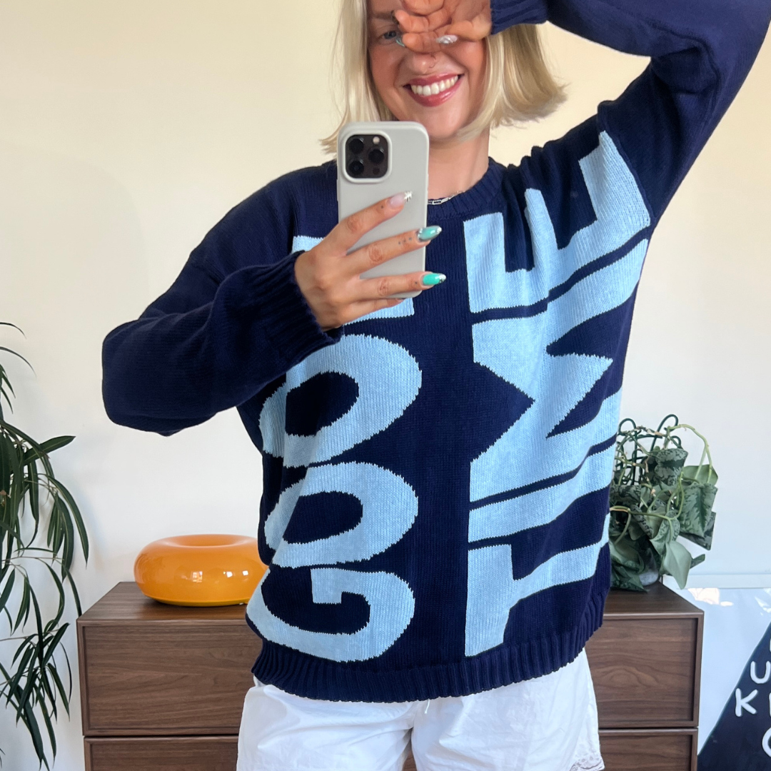 Good Time Cotton Sweater - PRE ORDER