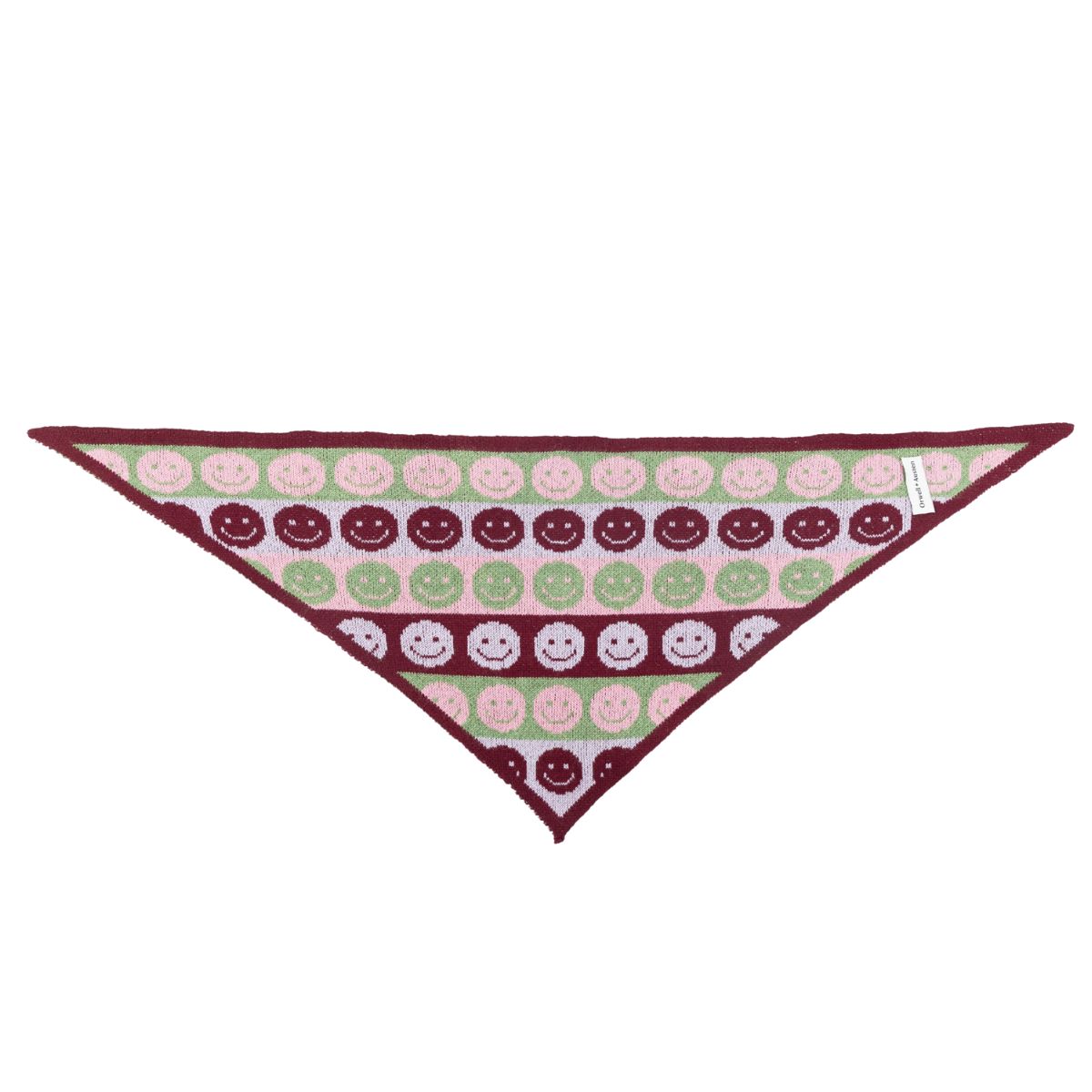 Smile Triangle Scarf Cashmere Blend