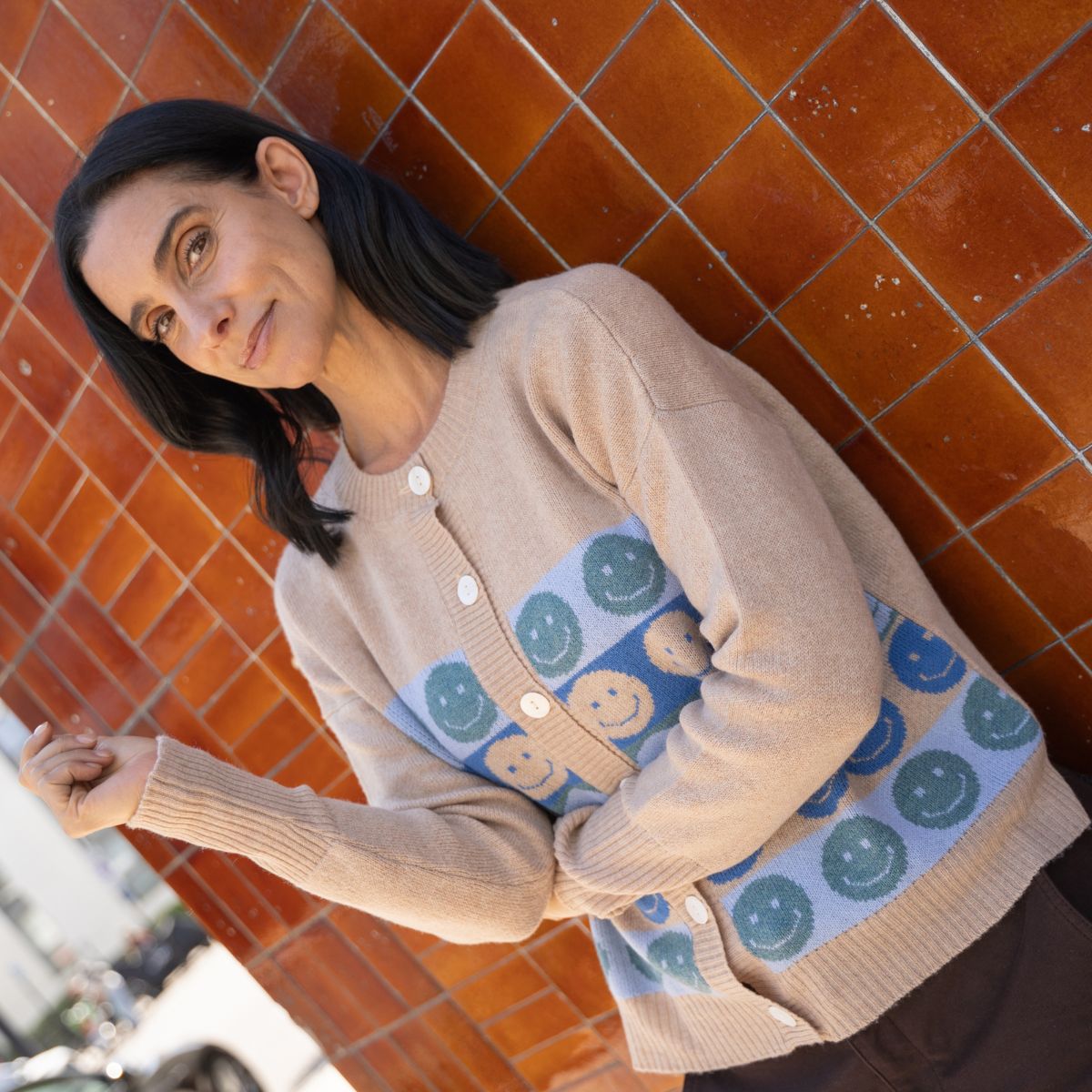 Smile Cardigan