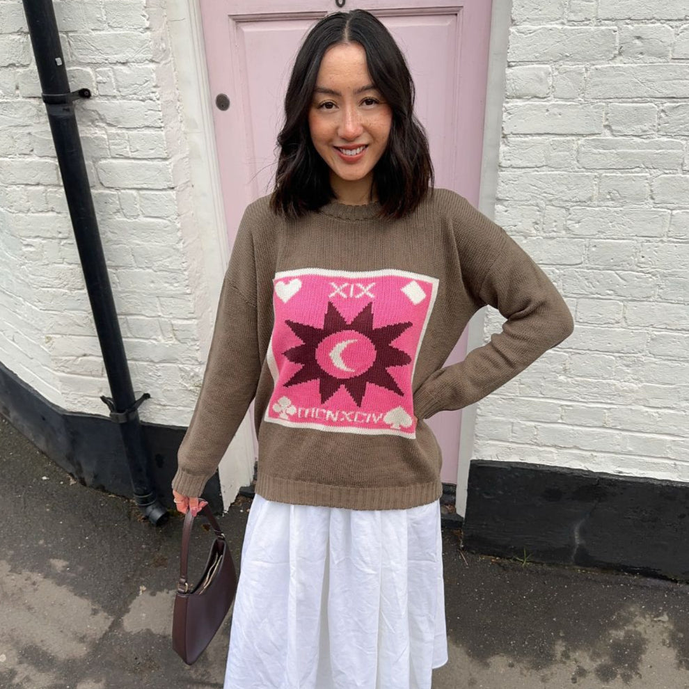 Tarot Cotton Sweater - LAST CHANCE