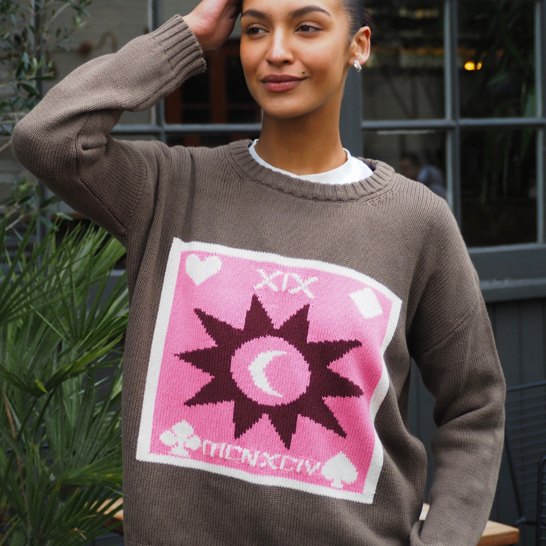 Tarot Cotton Sweater - LAST CHANCE