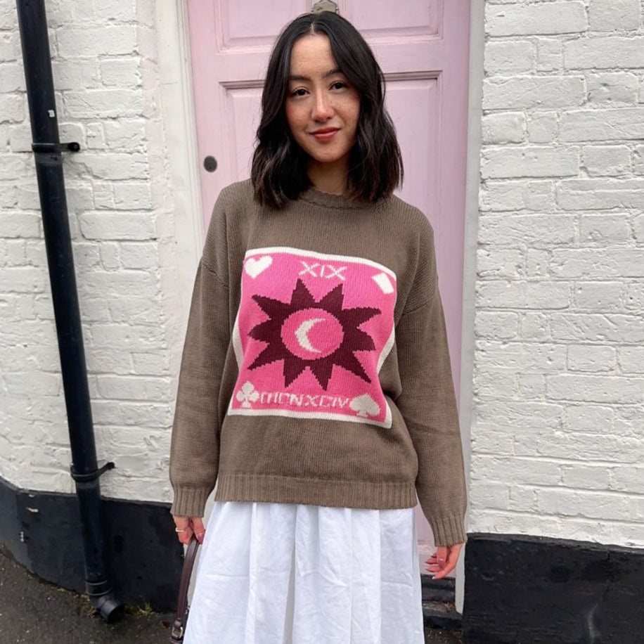 Tarot Cotton Sweater - LAST CHANCE