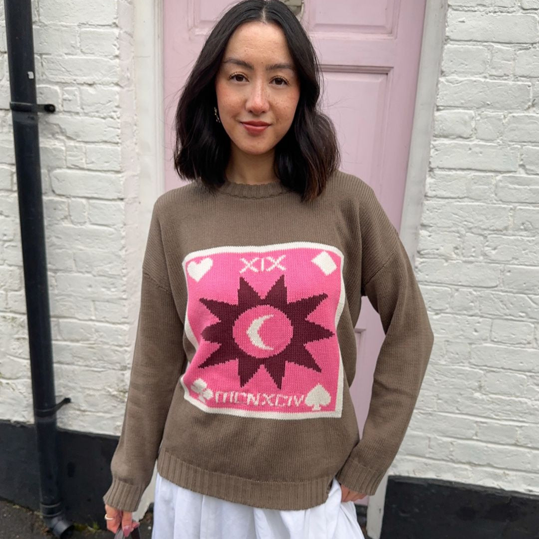 Tarot Cotton Sweater - LAST CHANCE