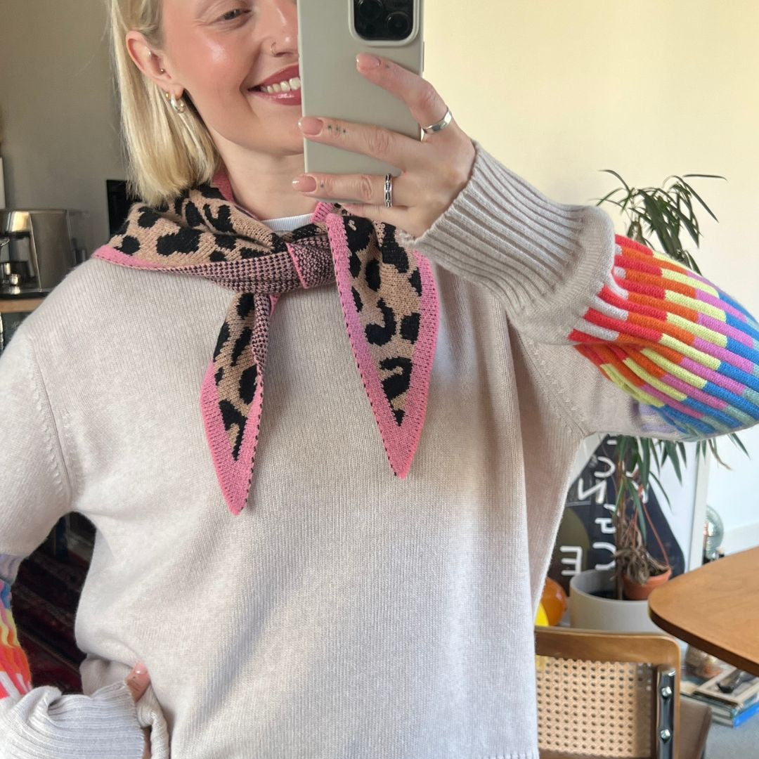 Rainbow Dash Cashmere Blend Sweater - PRE ORDER