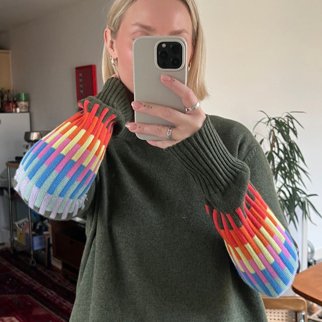 Rainbow Dash Cashmere Blend Sweater