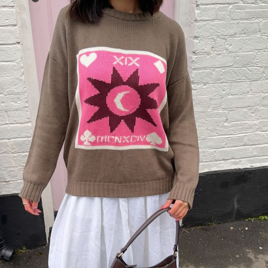 Tarot Cotton Sweater - LAST CHANCE