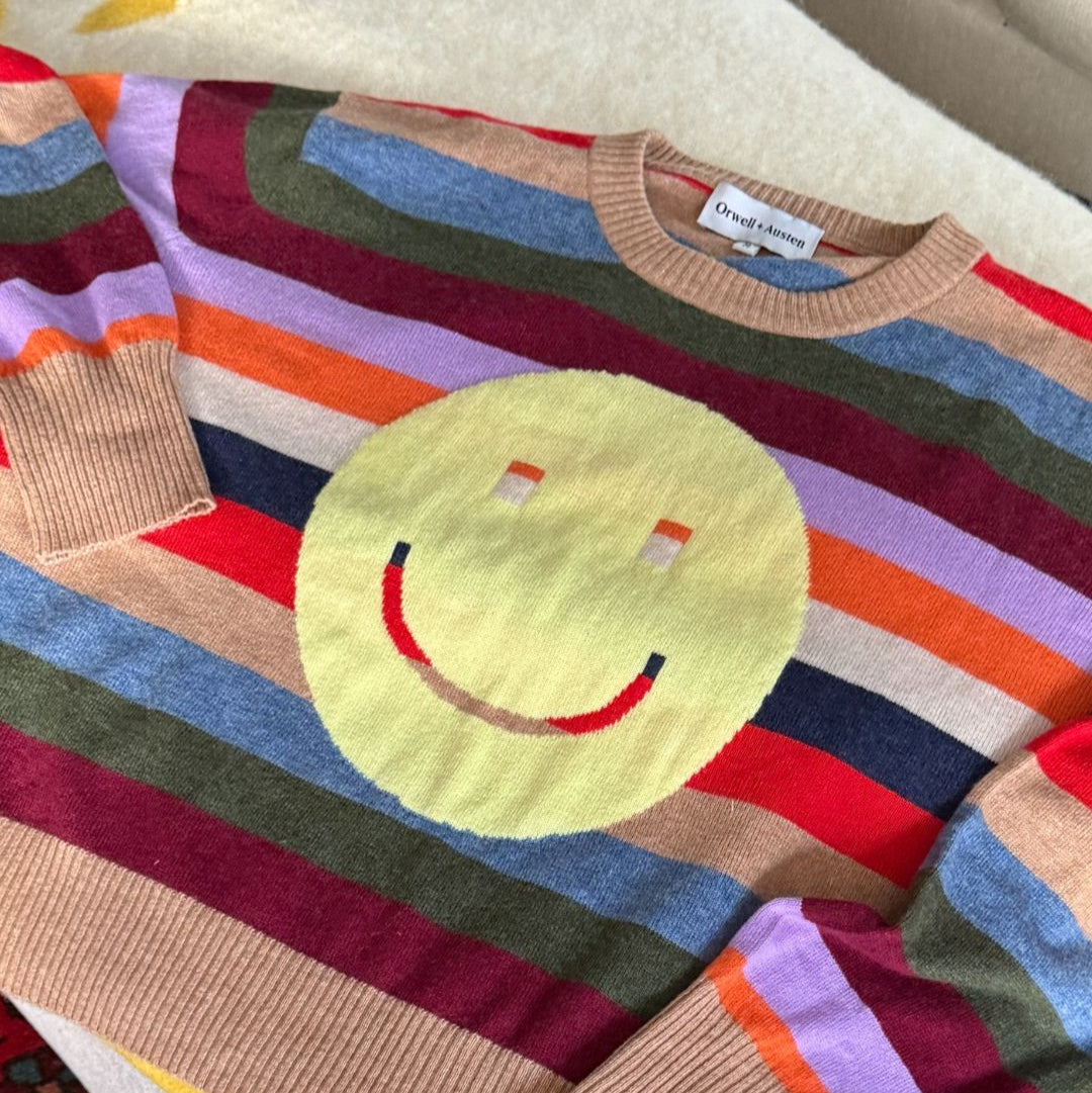Rainbow Smile Sweater - PRE ORDER