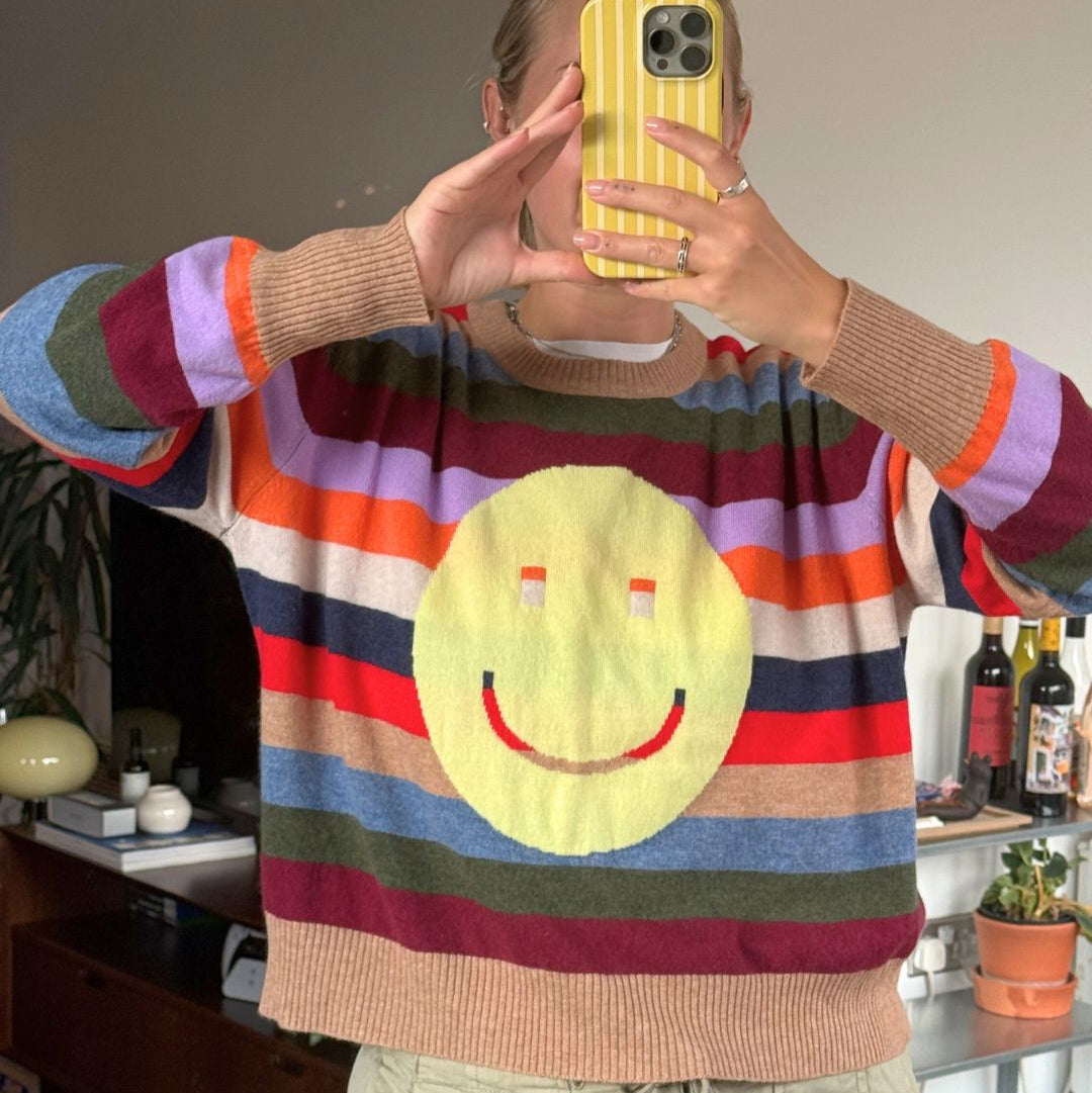 Rainbow Smile Sweater - PRE ORDER