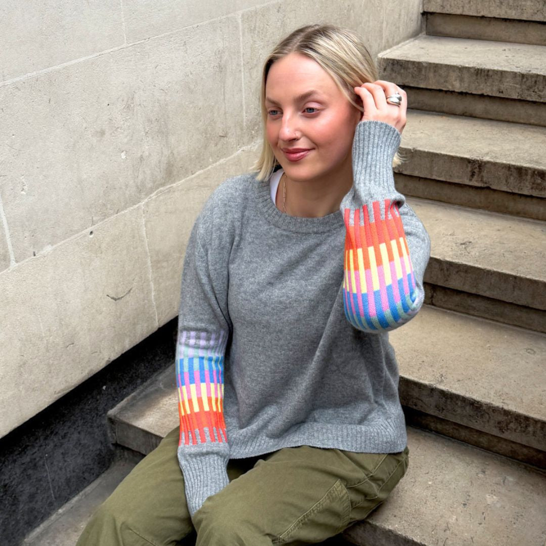 Rainbow Dash Cashmere Blend Sweater