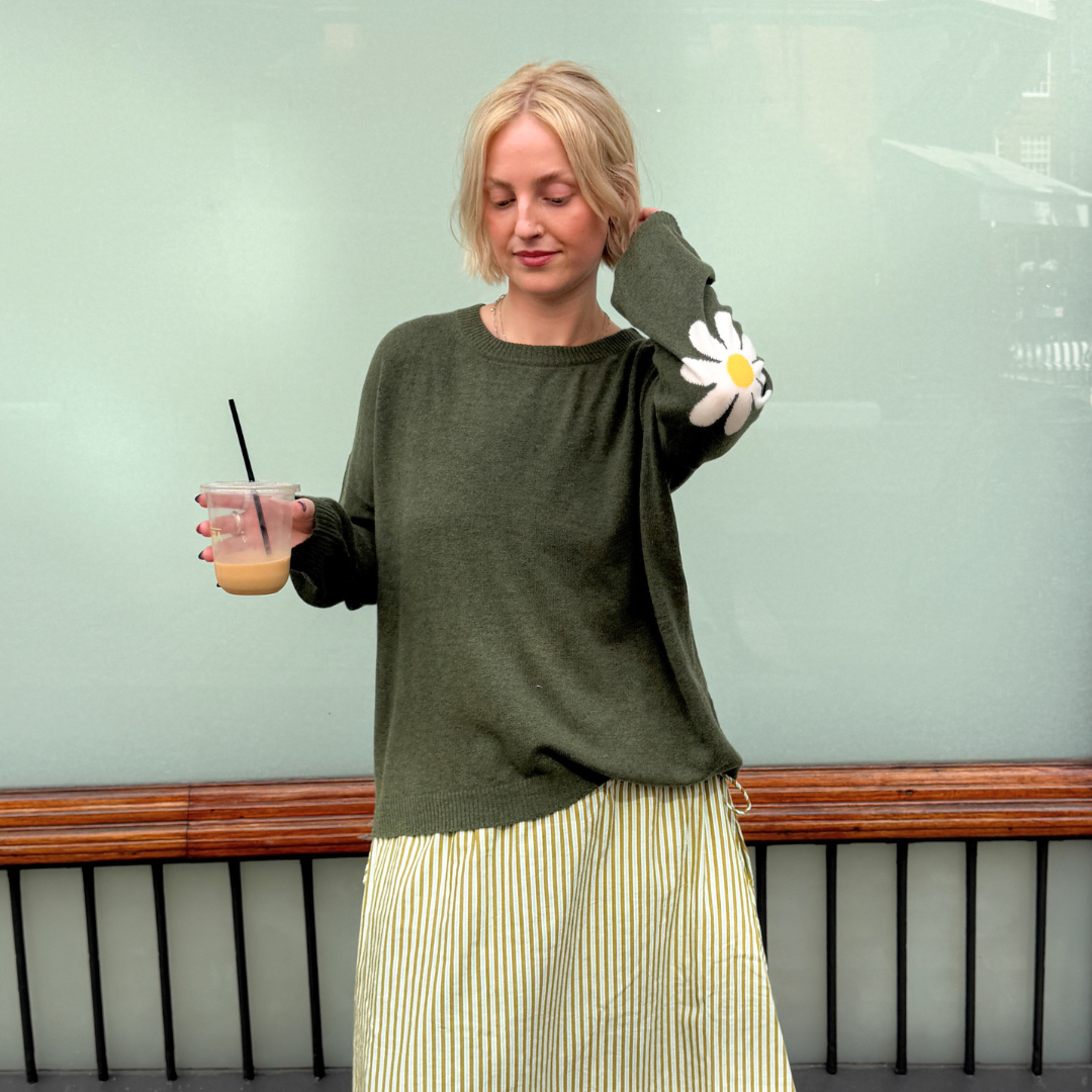 Daisy Cashmere Blend Sweater
