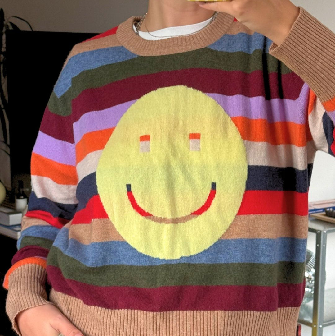 Rainbow Smile Sweater - PRE ORDER