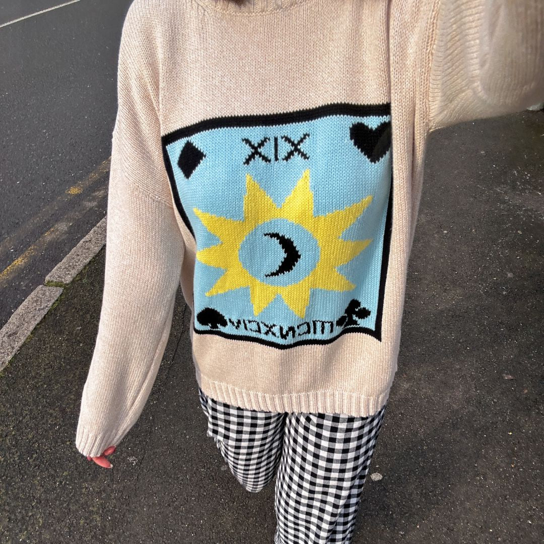Tarot Cotton Sweater - LAST CHANCE