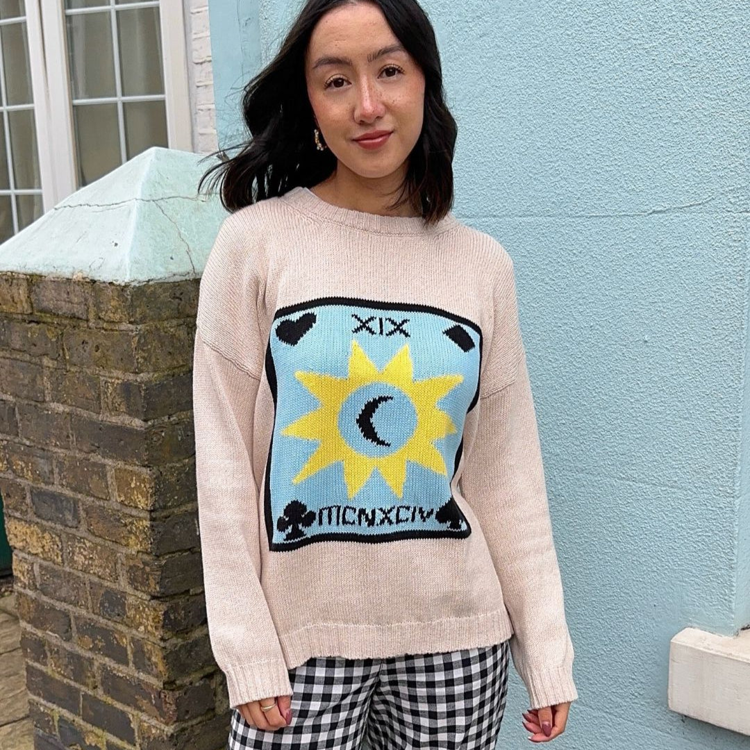 Tarot Cotton Sweater - LAST CHANCE