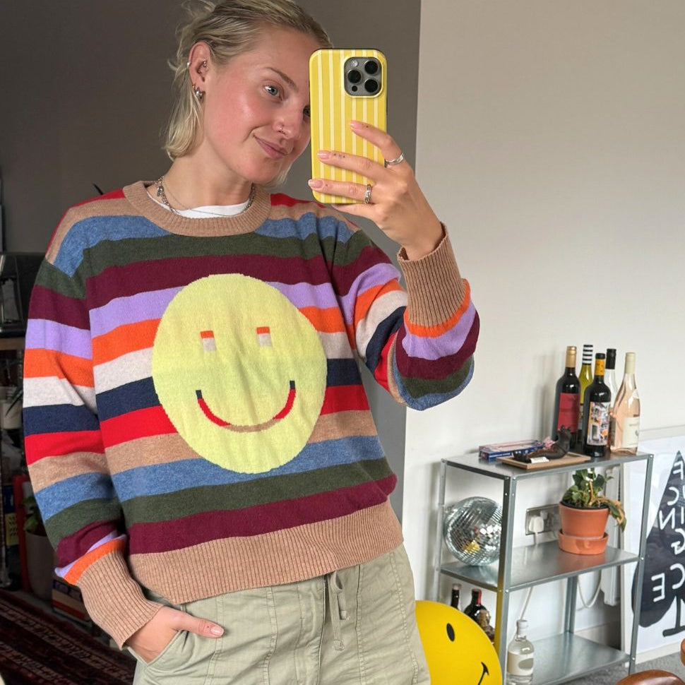 Rainbow Smile Sweater - PRE ORDER