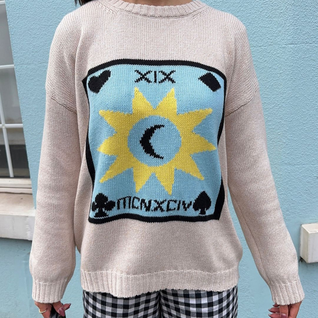 Tarot Cotton Sweater - LAST CHANCE