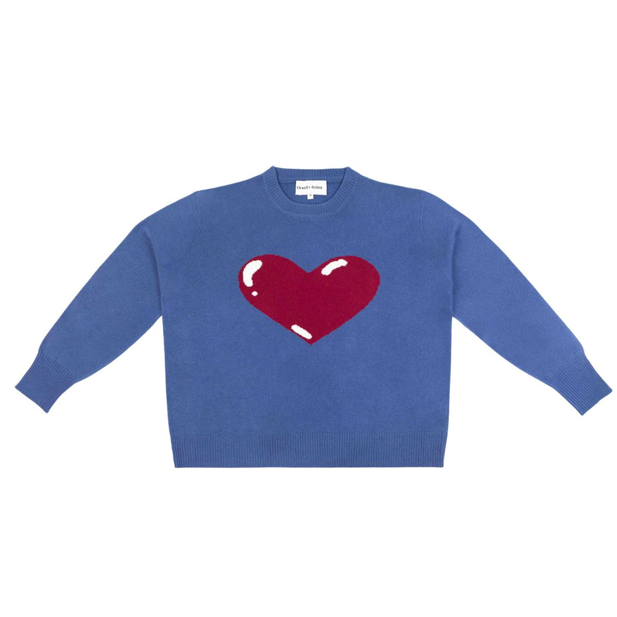 Chubby Heart Cashmere Blend Sweater - PRE ORDER