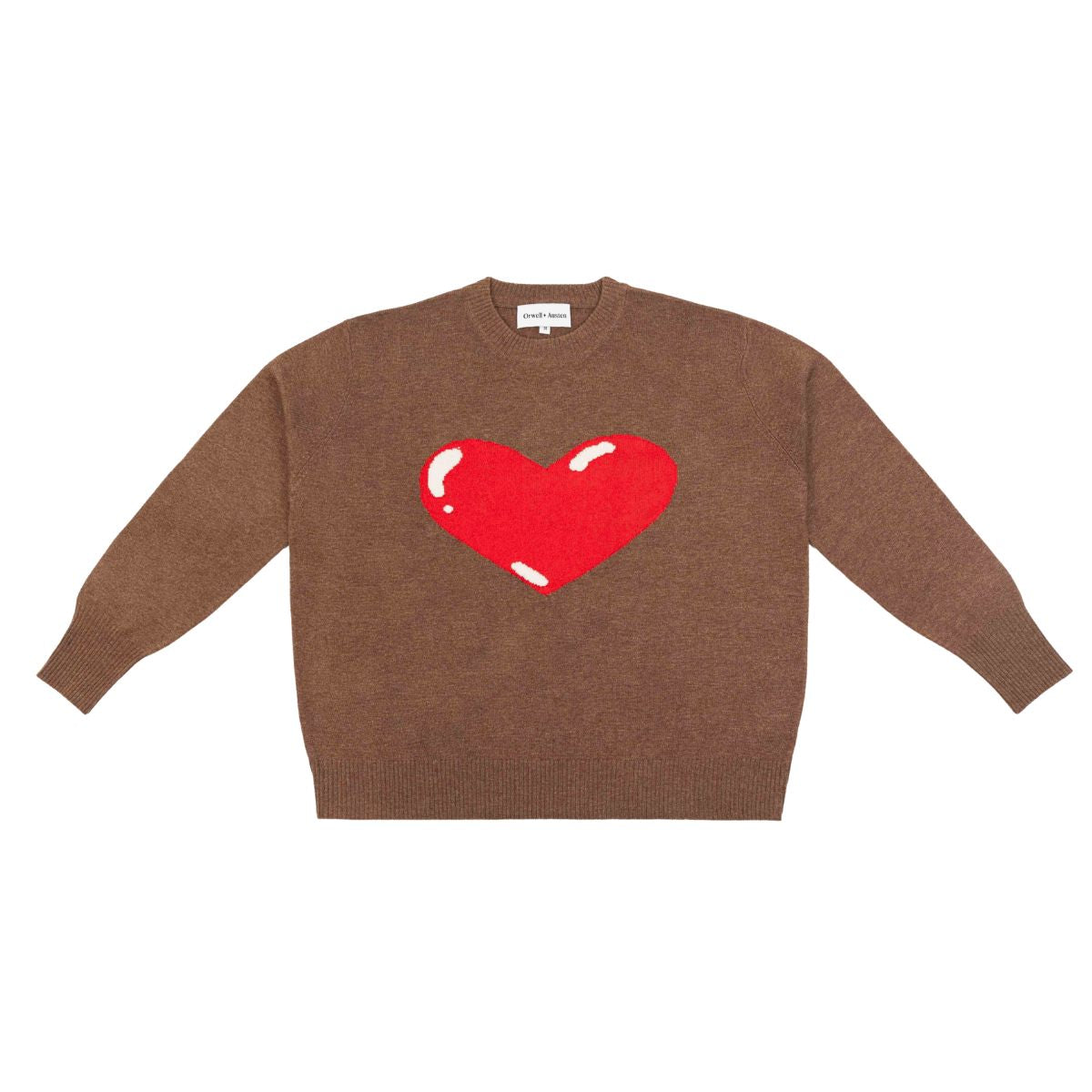Chubby Heart Cashmere Blend Sweater - PRE ORDER