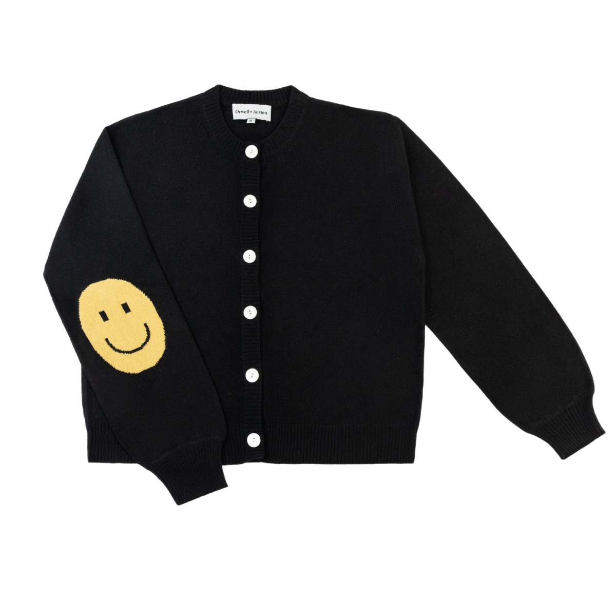 Smile Patch Cardigan