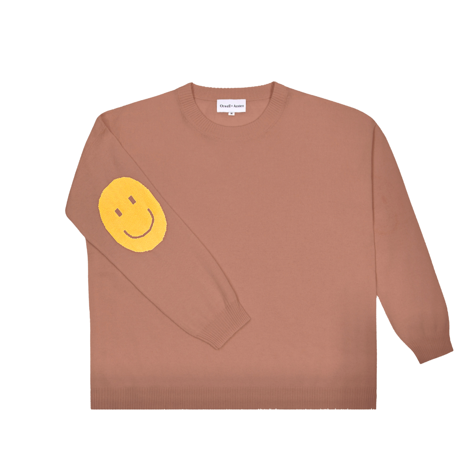 Smile Patch Cashmere Blend Sweater - PRE-ORDER