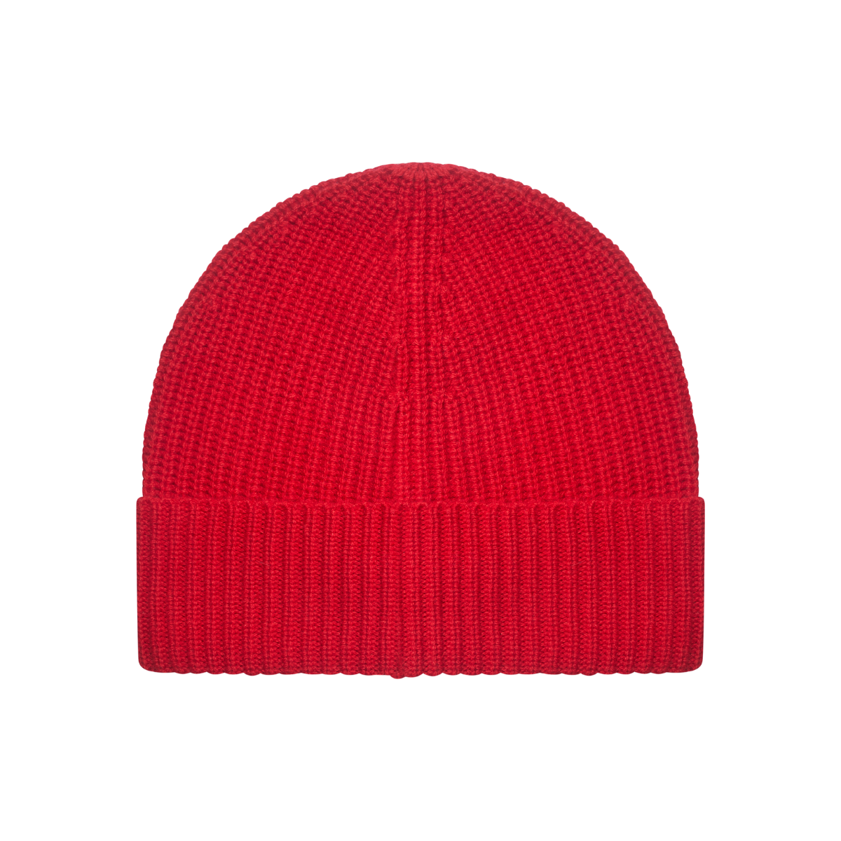 Ribbed Cashmere Blend Beanie