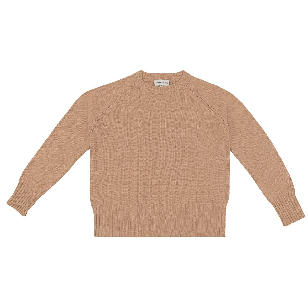 Chunky Cashmere Blend Crewneck