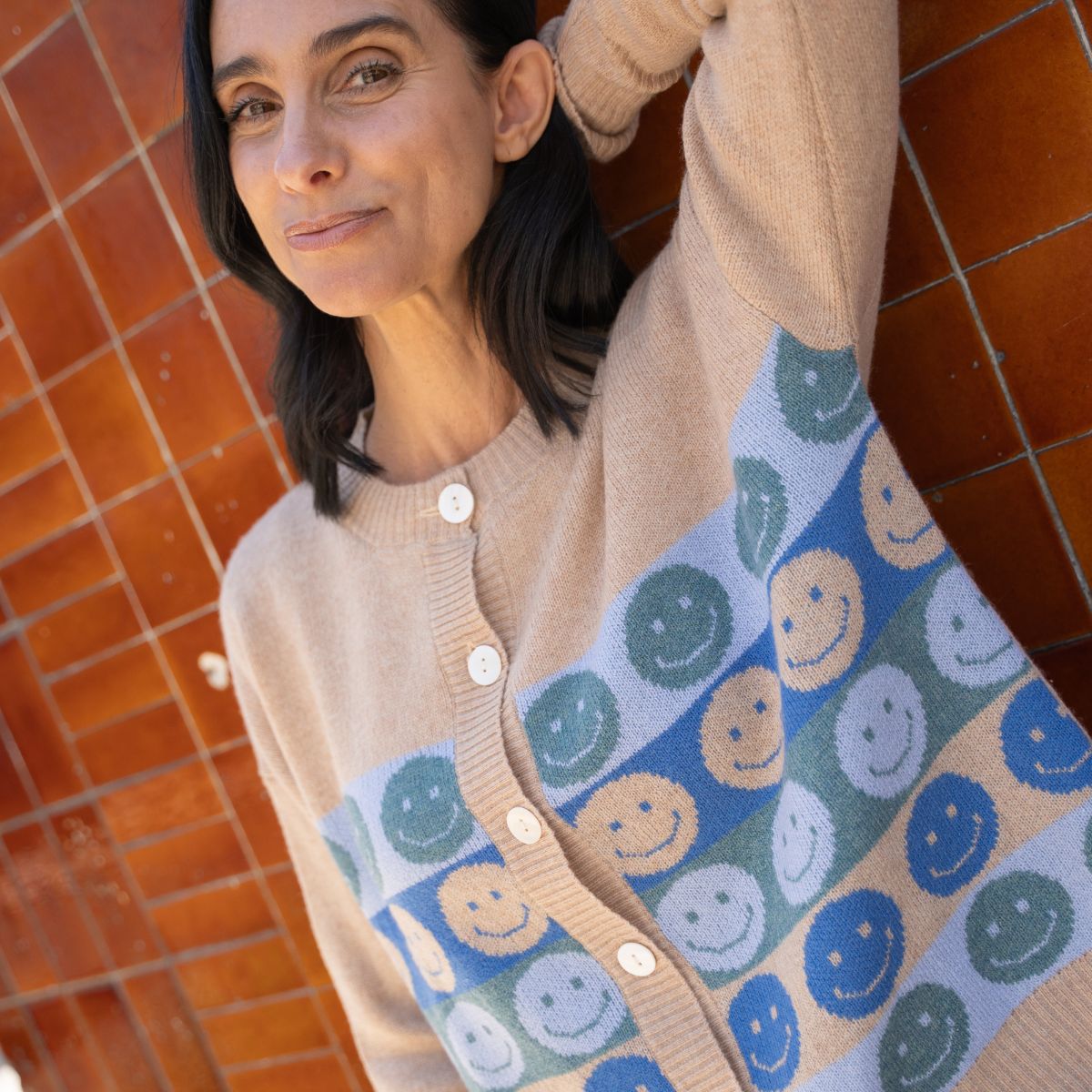 Smile Cardigan