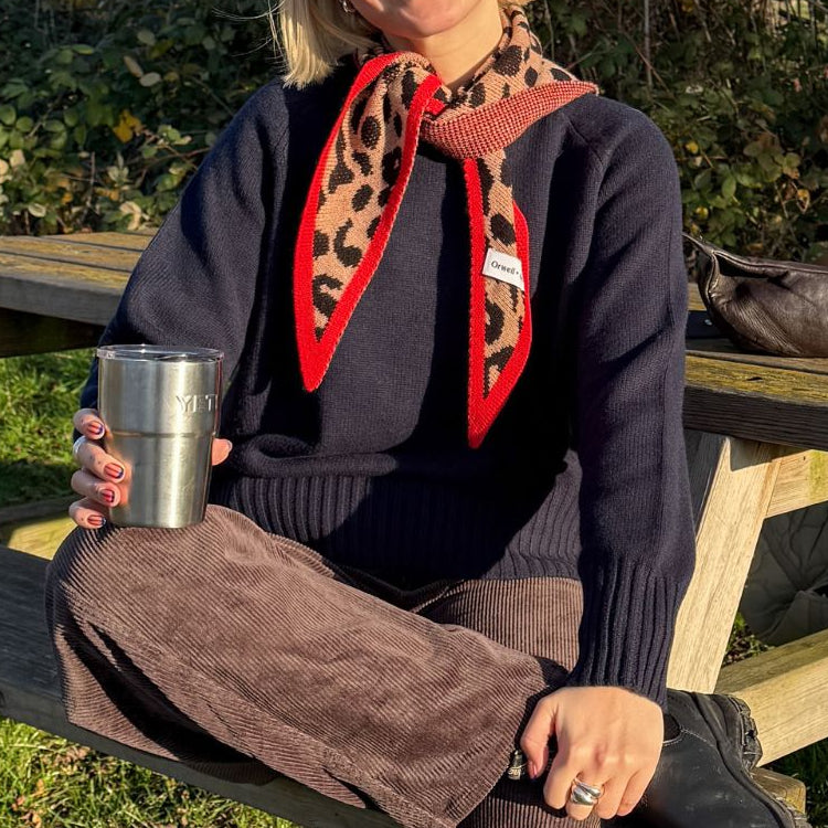 Chunky Cashmere Blend Crewneck