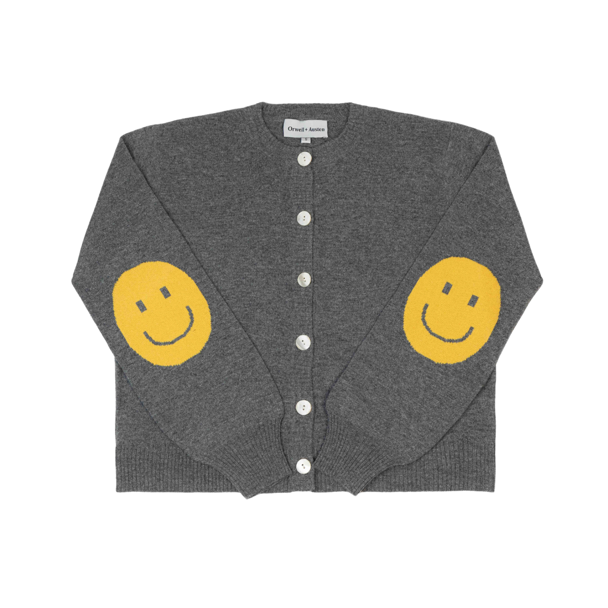 Smile Patch Cardigan - PRE-ORDER