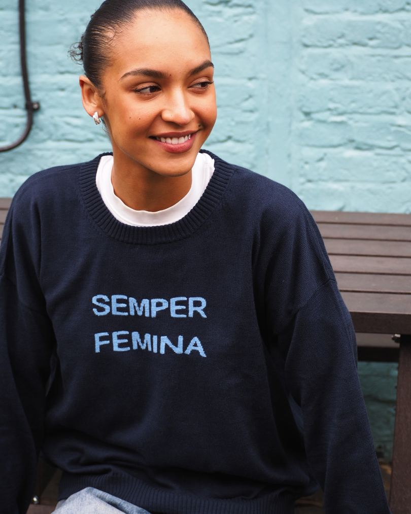 Semper Femina Cotton Sweater