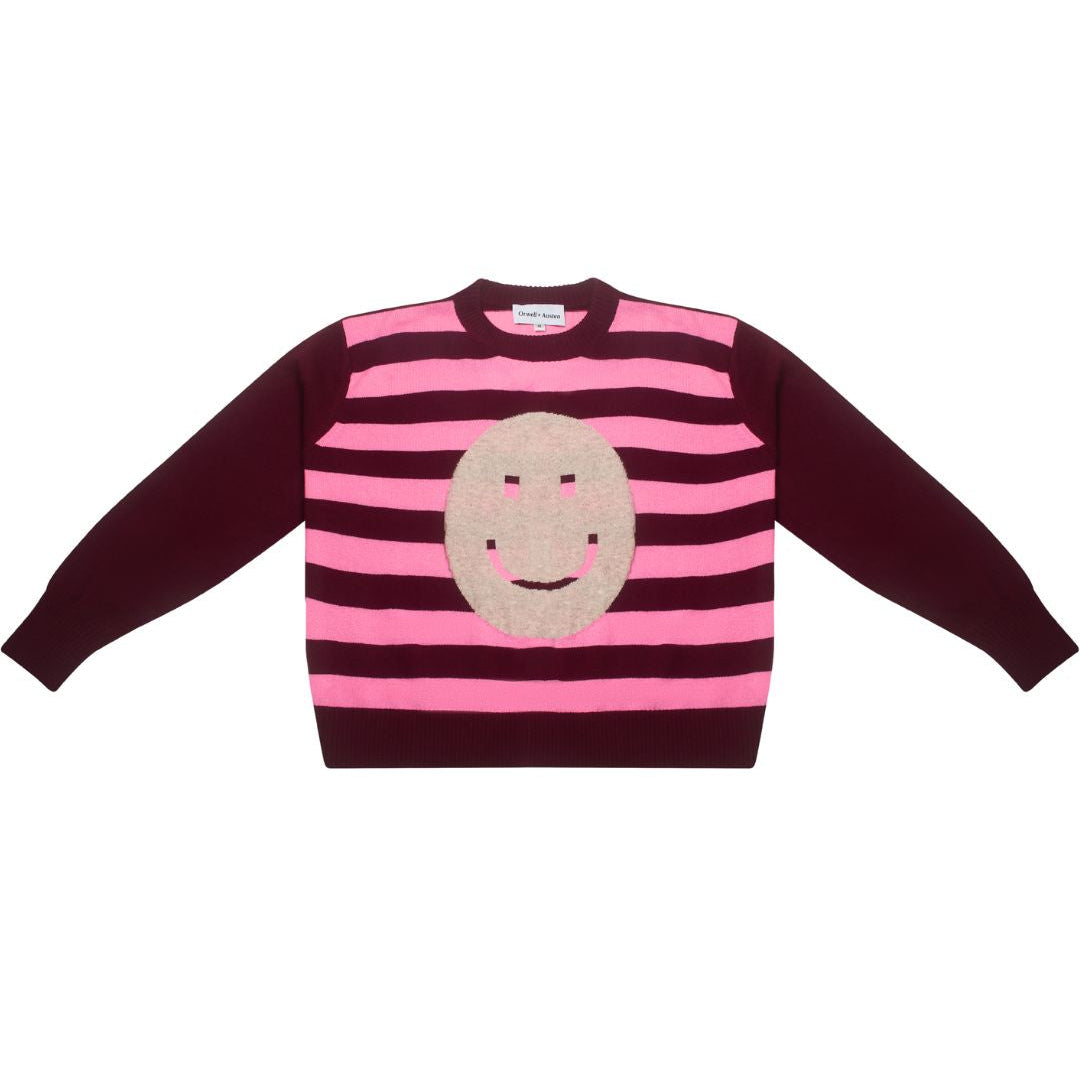 Stripe Smile Sweater - PRE ORDER