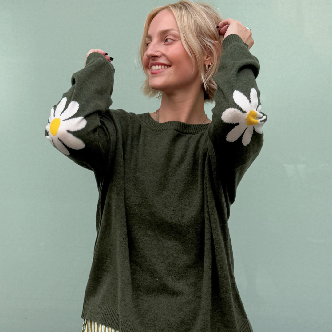 Daisy Cashmere Blend Sweater - PRE ORDER