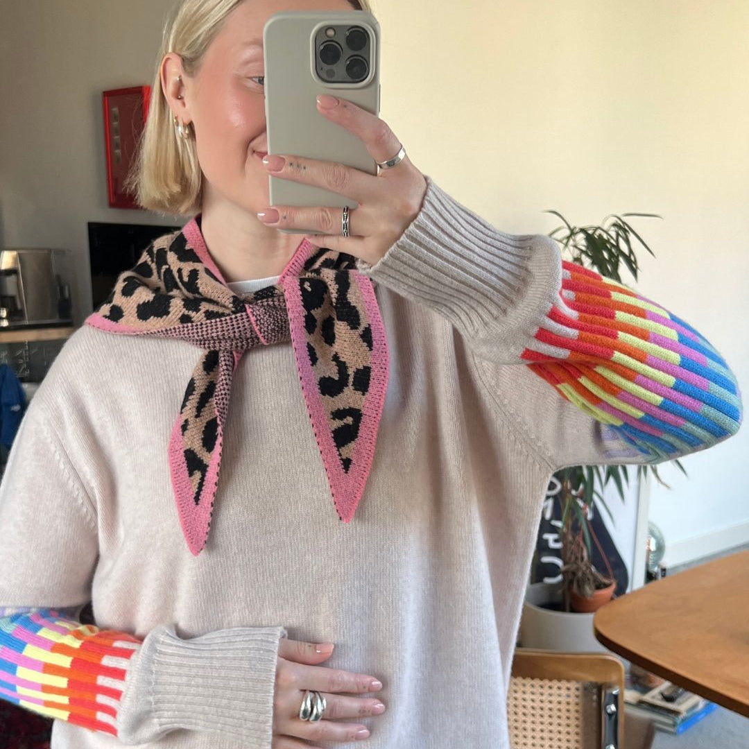 Rainbow Dash Cashmere Blend Sweater - PRE ORDER