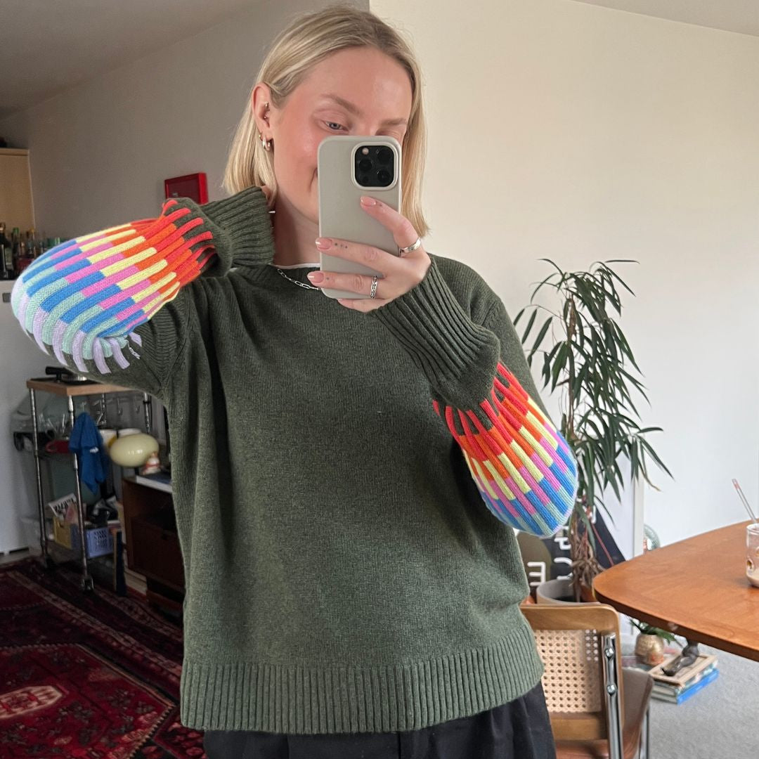 Rainbow Dash Cashmere Blend Sweater