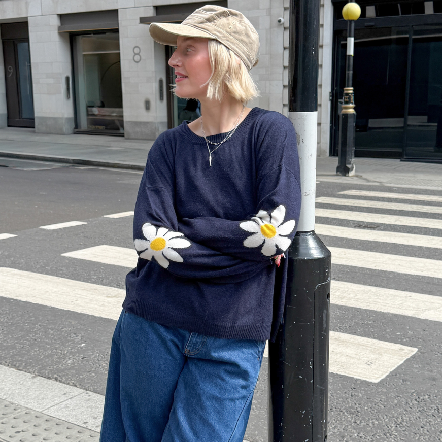 Daisy Cashmere Blend Sweater - PRE ORDER