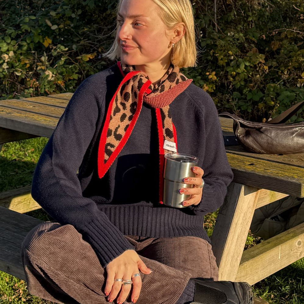 Chunky Cashmere Blend Crewneck