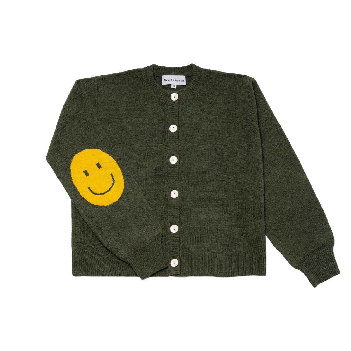 Smile Patch Cardigan - PRE ORDER