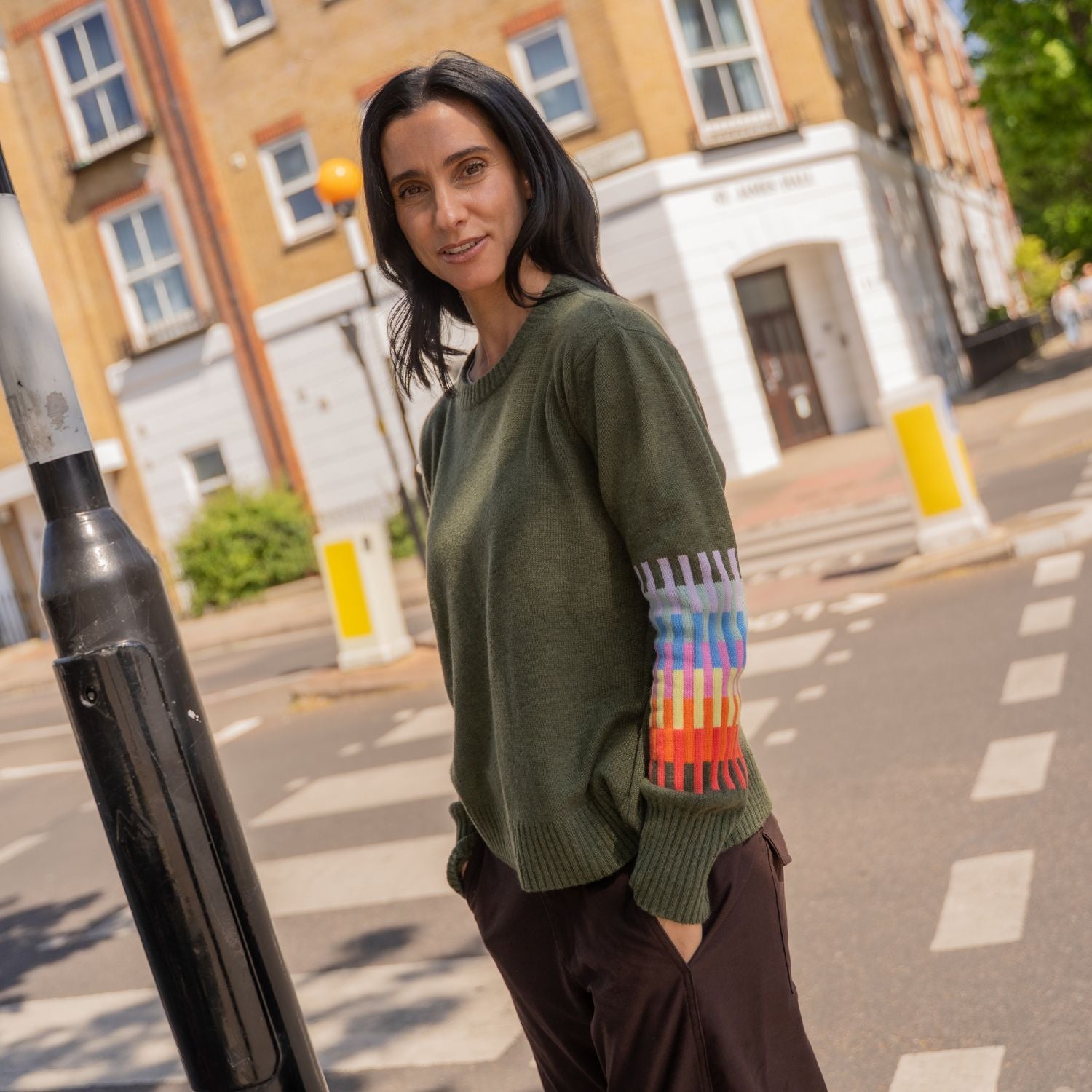 Rainbow Dash Cashmere Blend Sweater