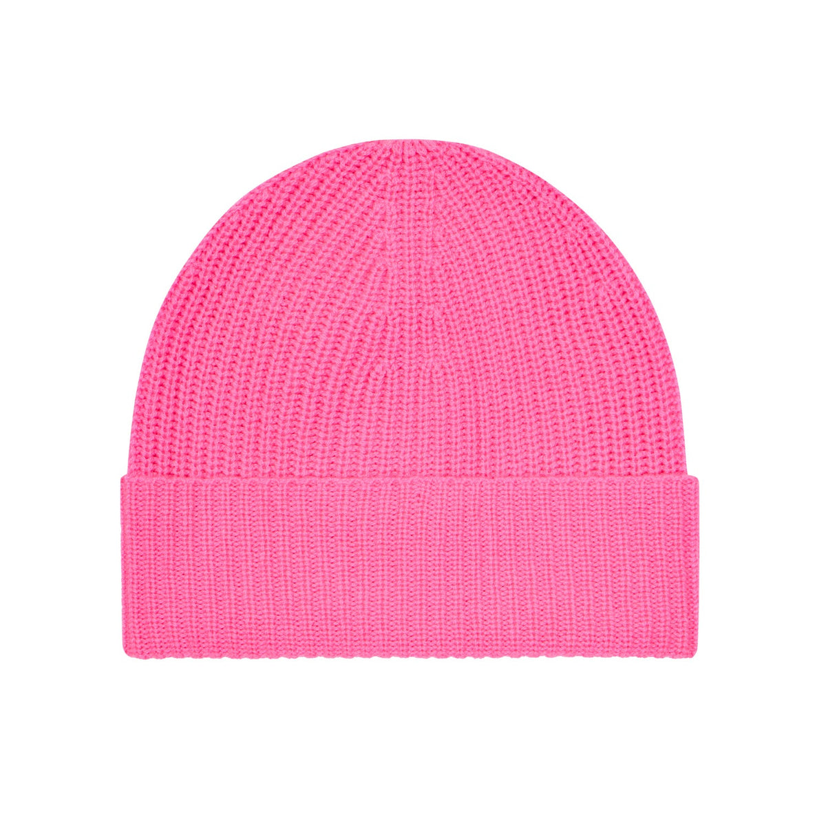 Ribbed Cashmere Blend Beanie