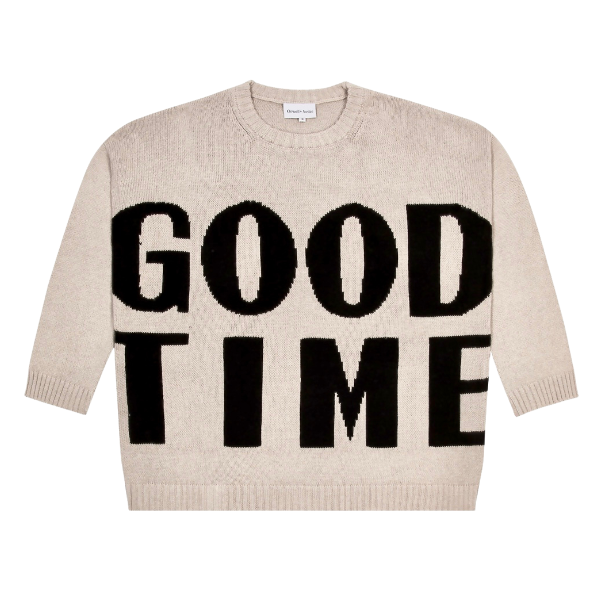 Good Times Oversized Cotton Sweater - PRE ORDER