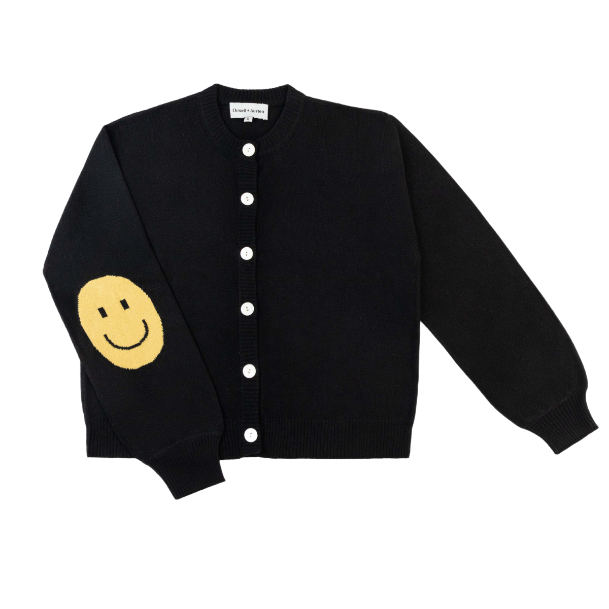 Smile Patch Cardigan - PRE ORDER