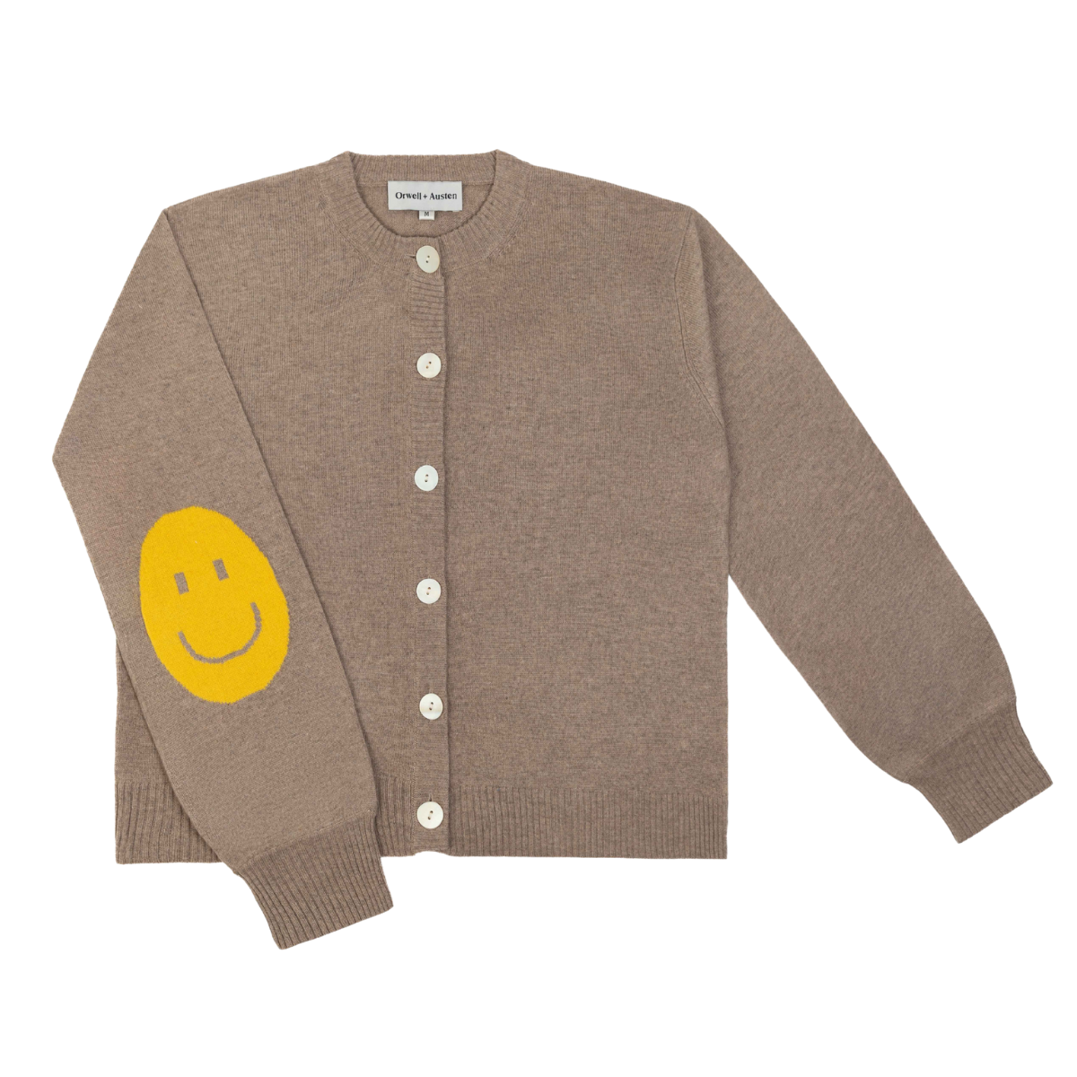 Smile Patch Cardigan