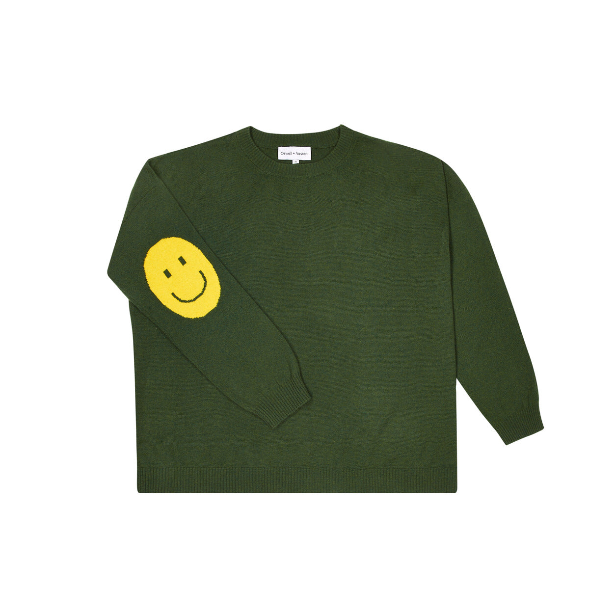 Smile Patch Cashmere Blend Sweater - PRE-ORDER