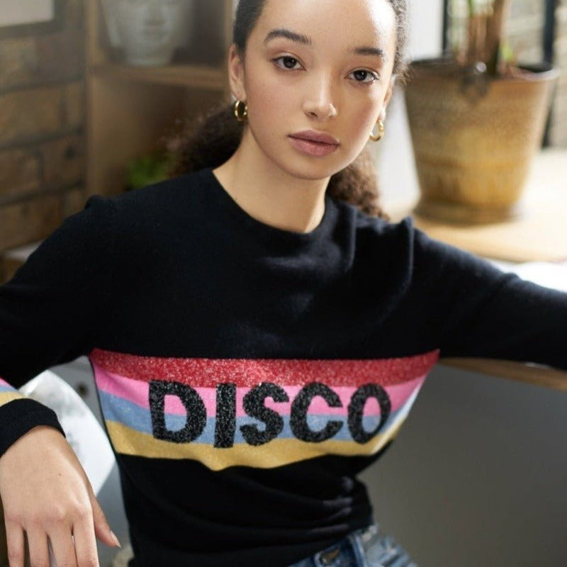 Disco Cashmere Blend Sweater - Orwell + Austen