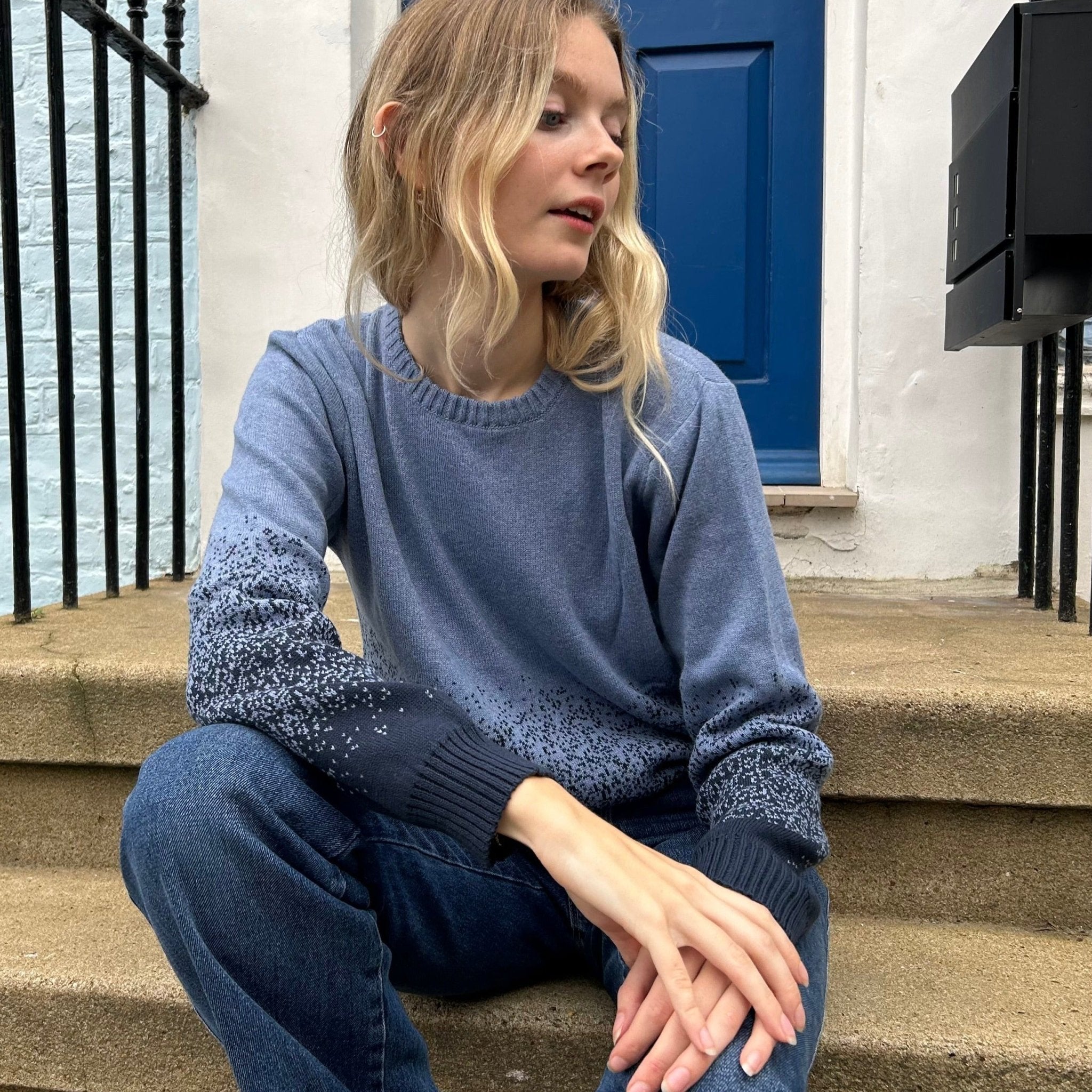 Scatter Cotton Sweater - Orwell + Austen