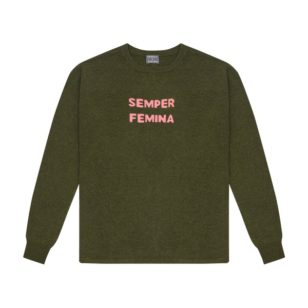Semper Femina Cashmere Blend Sweater - Orwell + Austen